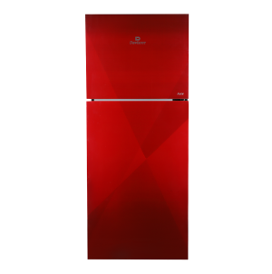 9173 Acce Coral Red Double Door Refrigerator